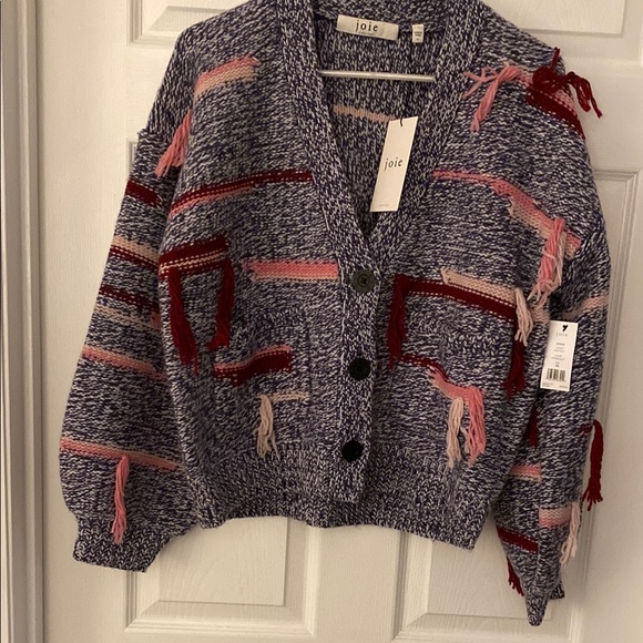 Joie Multicolor Knit Cardigan